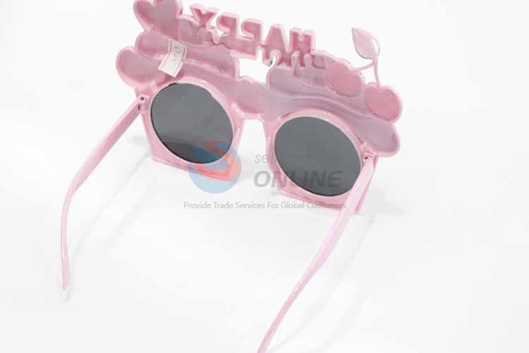 Cupcake Shaped Happy BirthdayFashion Party Glasses