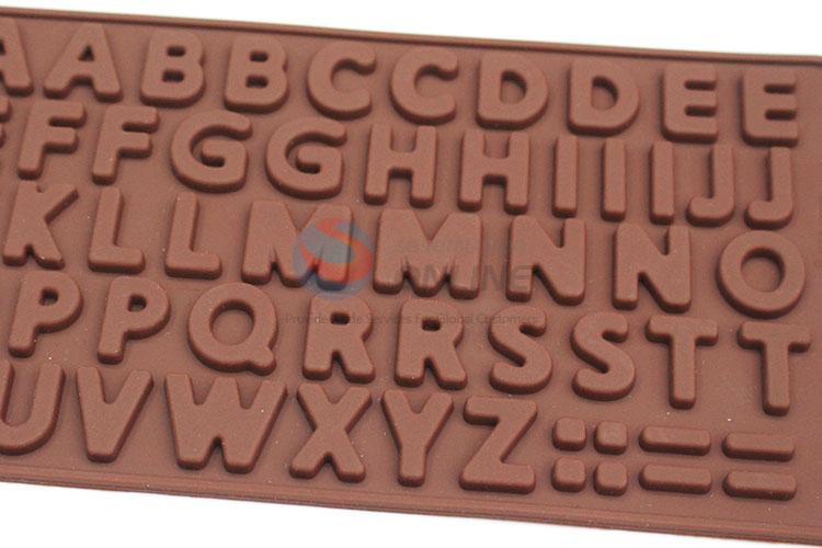 Delicate Design Letter Shape Chocolate Mould Silicone Bakeware