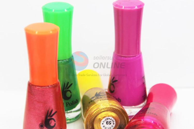 Factory Wholesale Candy Color 5 Colors Nail Polish