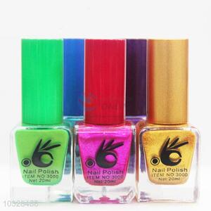 Hot Sale Five Candy Colors Nail Art Polish