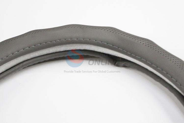 Newest Microfiber Leather Wearable Car Steering Wheel Cover