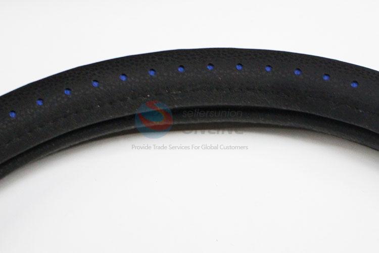 Car Steering Wheel Cover Soft Anti-slip PU Leather