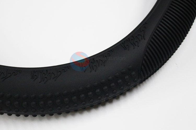 Car Steering Wheel Cover Silica Gel Soft Grip for 38cm