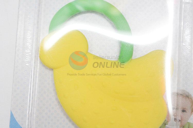 Latest arrival banana shape silicone baby teether