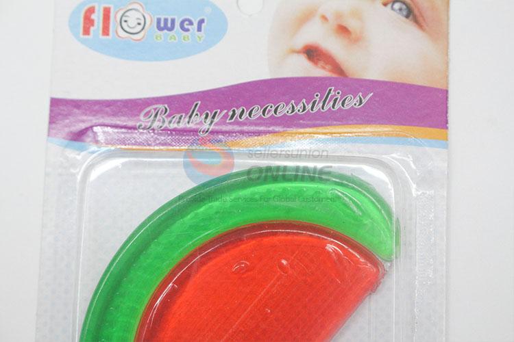 Hot sale watermelon design silicone baby teether