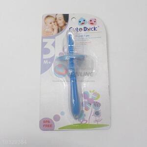 Durable baby silicone toothbrush