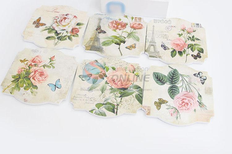 Top Selling Eco-friendly Flower Different Printing Cup Mats