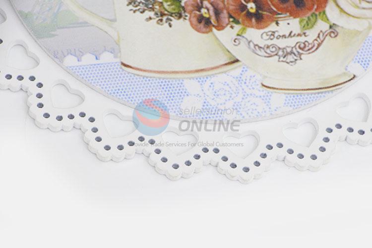 Factory Wholesale Table Mat flower Flowers Printing Cup Mat