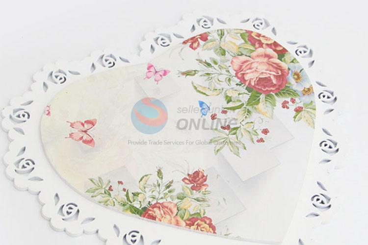 Wholesale Cheap Table Mat flower Flowers Printing Cup Mat