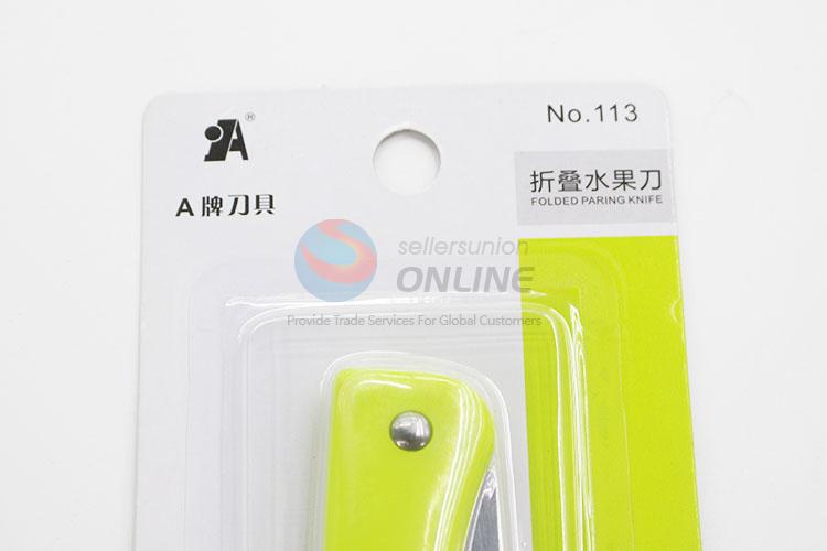 New Arrival Supply Plastic Folding Knife