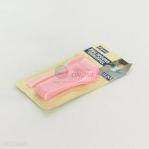 Plastic egg spoon with high quality,pink