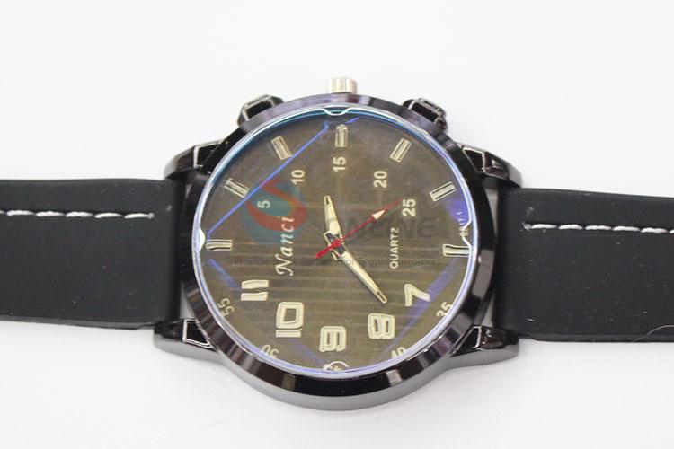 Mens Watch with Silicone Strap with Factory Price