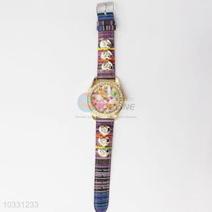 Top Selling Weave Strap Women Watch