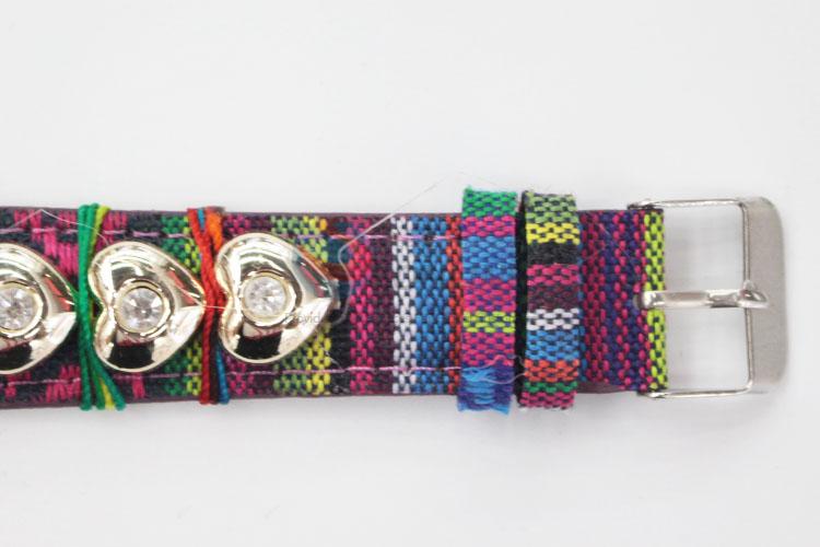 New Trendy Weave Strap Womens Watch