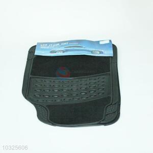 Factory Hot Sell 4pcs Black Car Foot Mat for Sale