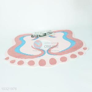 Feet Shaped Printed Baby Bath Mat