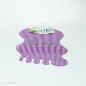 Cute design foot shaped shower floor bath mat