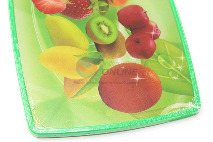 High Quality Fruit Printed PP Cutting Board for Sale