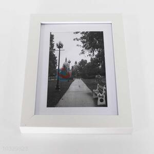 Plastic White Home Photo Frame