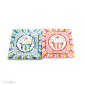 Delicious Cake Printed Square Paper Towel for Sale