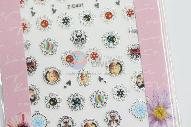 Popular low price daily use nail sticker