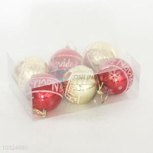 6 Pieces Christmas Decoration Balls