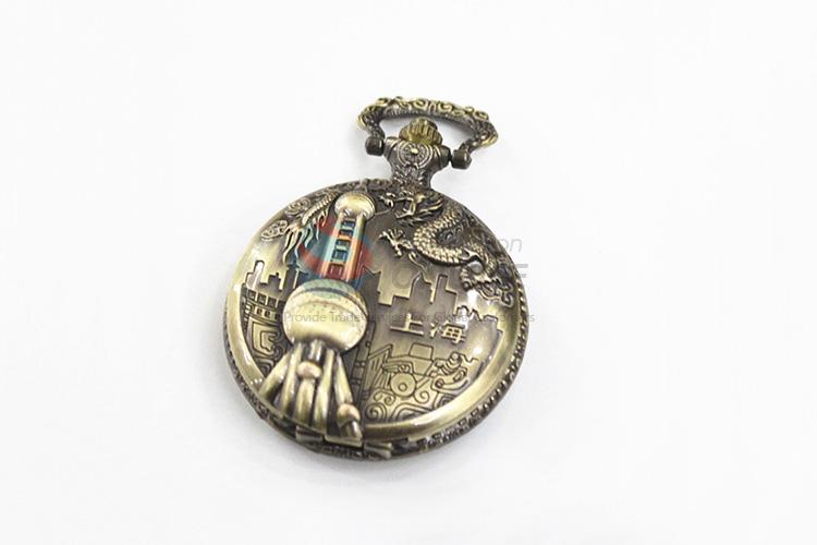 Super quality low price retro pocket watch