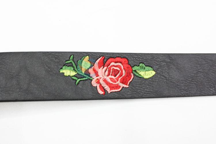 Good Quality 105cm PU Embroidered Belt