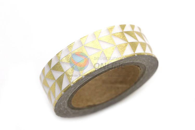 Good Quality Gold Blocking Washi Tape for Sale