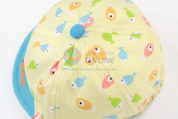 Best Quality Cartoon Printing Sun Hat For Baby