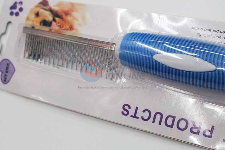 Steel Wood Pet Comb/Hair Brush/Pet Grooming Brush