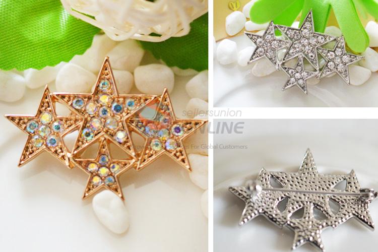 High sales promotional star brooch