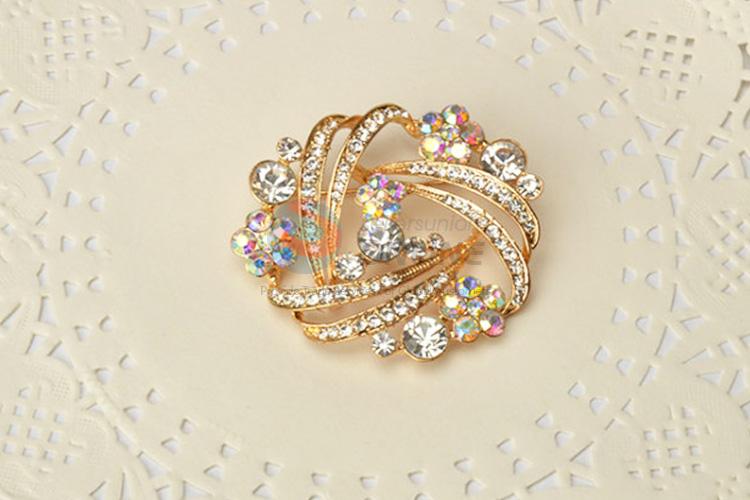 Lovely design high quality flower brooch