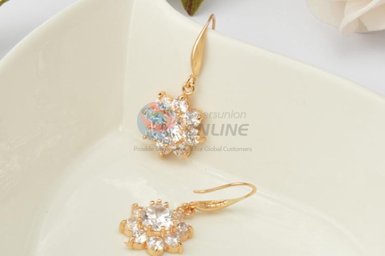 Competitive price hot selling zircon earrings