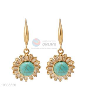 Classic popular design turquoise earrings