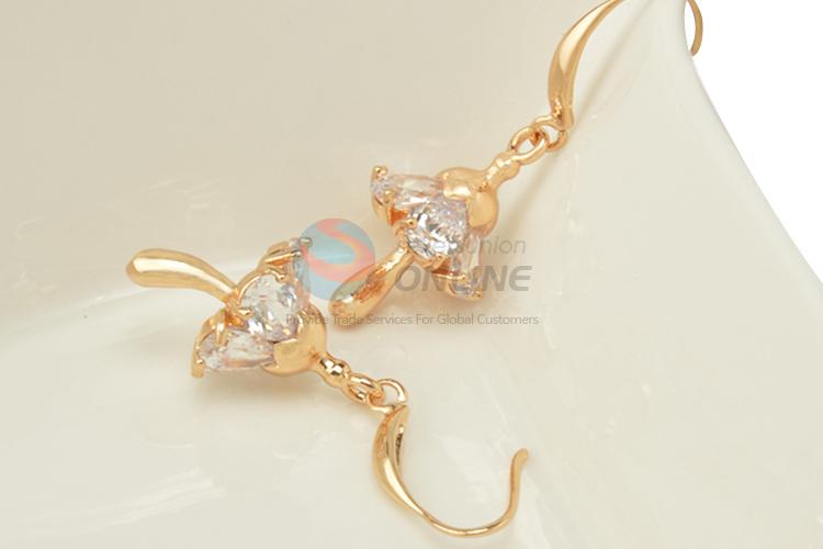 Fancy cheap high sales zircon earrings