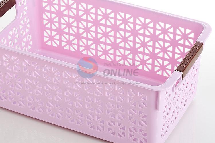 Delicate Design Plastic Household Storage Basket