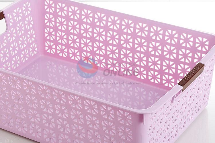 Fashion Design Plastic Storage Basket Debris Basket