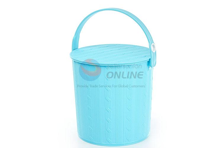 Household Multipurpose Weave Bucket Colorful Storage Bucket