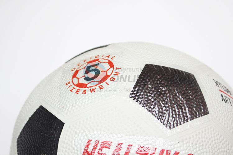 Healthy Game Letter Printed PU Leather Traning Soccer