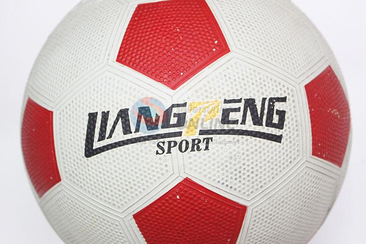 White Red Color Outdoor Sports PVC Traning Soccer