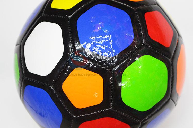 Multicolor Fashion PVC Soccer Ball Football