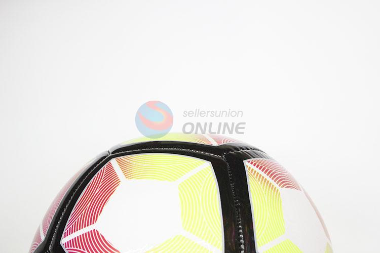 PVC Split Leather Soccer Football Play Game Equipment