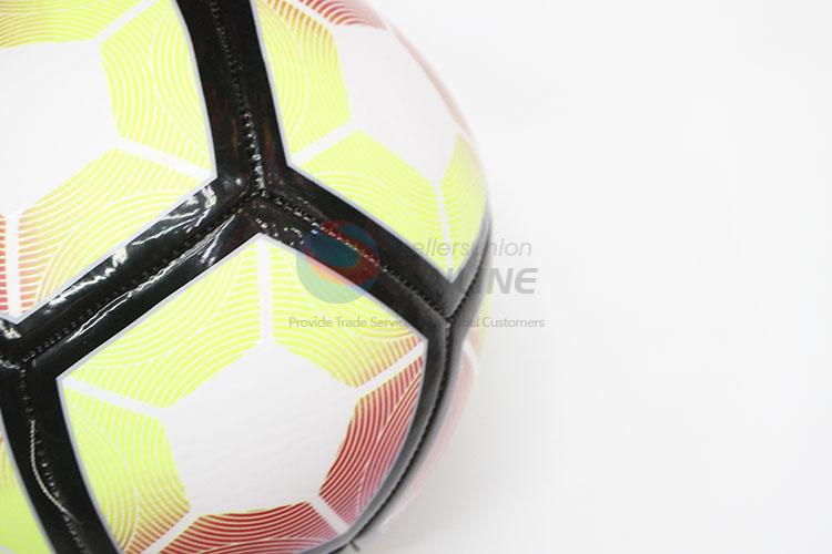 PVC Split Leather Soccer Football Play Game Equipment