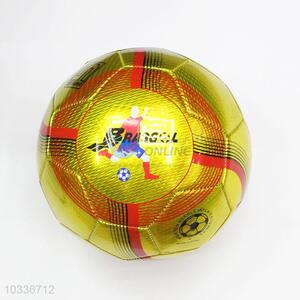 Gold Color Match Club Training PVC Football Soccer