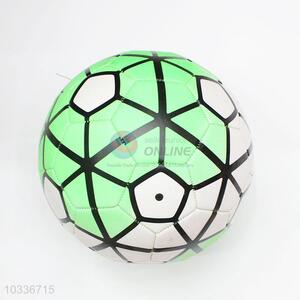 Net Pattern Grenn Color PVC Football Soccer