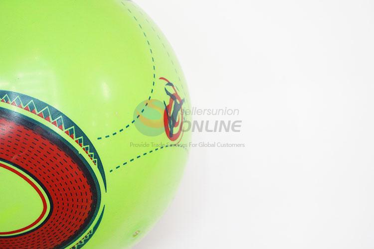 Green PVC Inflatable Ball Toy for Kids