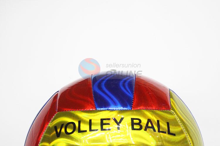 Laser Color High Quality PU Leather Beach Vollyball