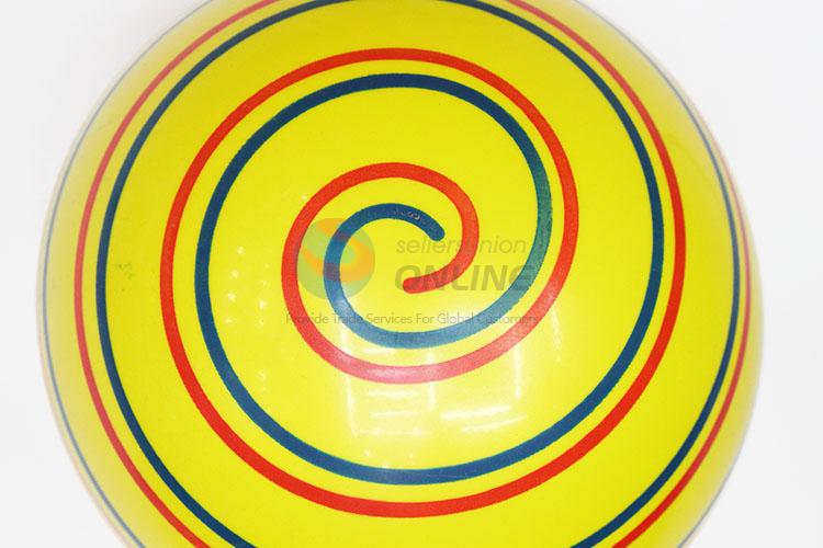 Spiral Pattern Kids PVC Inflatable Ball Toy