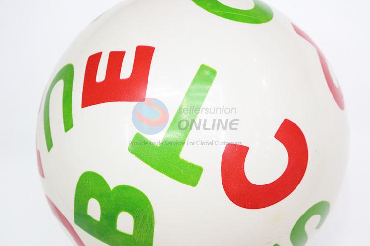 Cheap Price Letter Pattern PVC Inflatable Ball